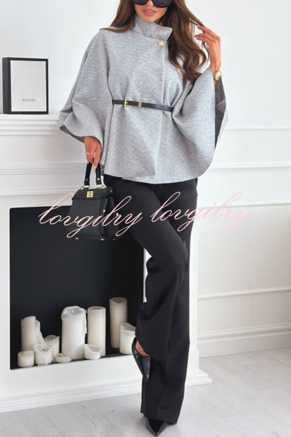Gemma™ Elegante Top in Stile Cape per Donne