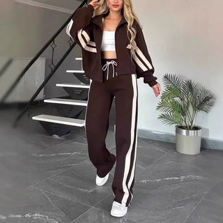 Elena™ Set di Allenamento Trendy a Due Pezzi per Donne
