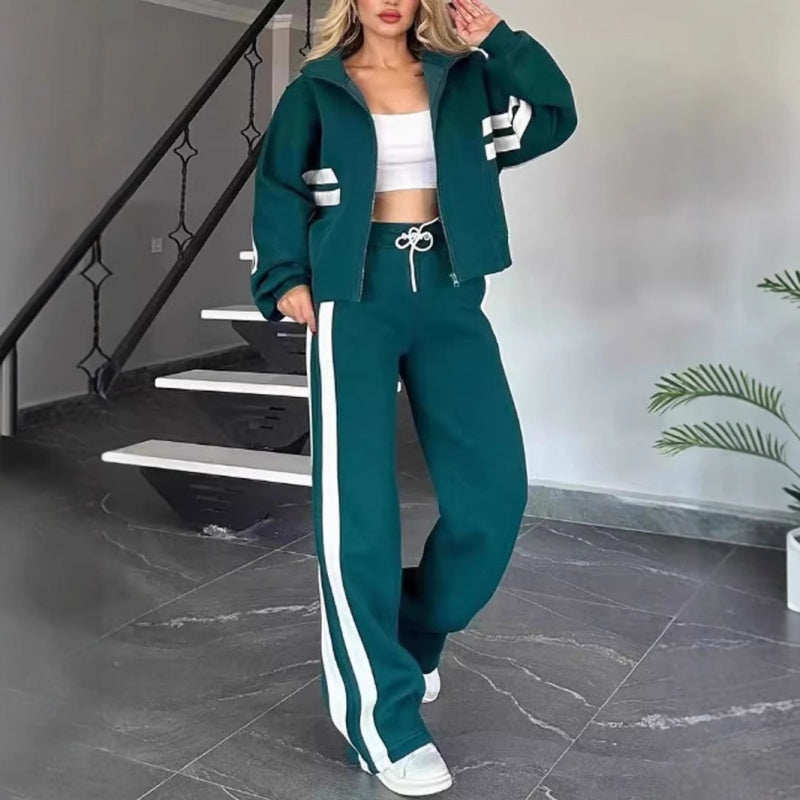 Elena™ Set di Allenamento Trendy a Due Pezzi per Donne