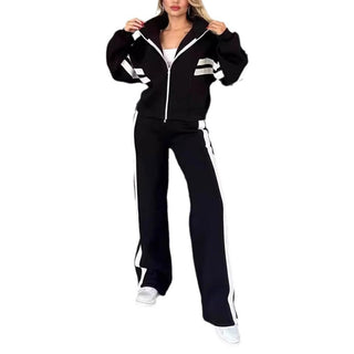 Elena™ Set di Allenamento Trendy a Due Pezzi per Donne