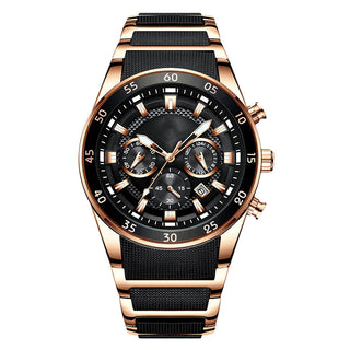 Orologio multifunzionale da uomo con movimento impermeabile