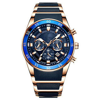Orologio multifunzionale da uomo con movimento impermeabile
