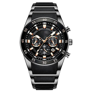 Orologio multifunzionale da uomo con movimento impermeabile