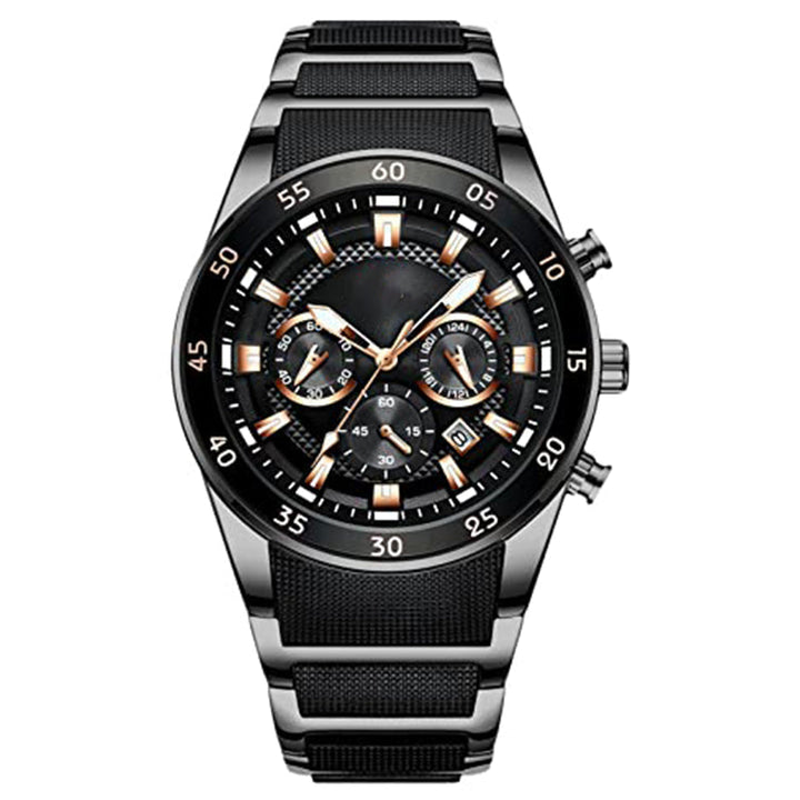 Orologio multifunzionale da uomo con movimento impermeabile