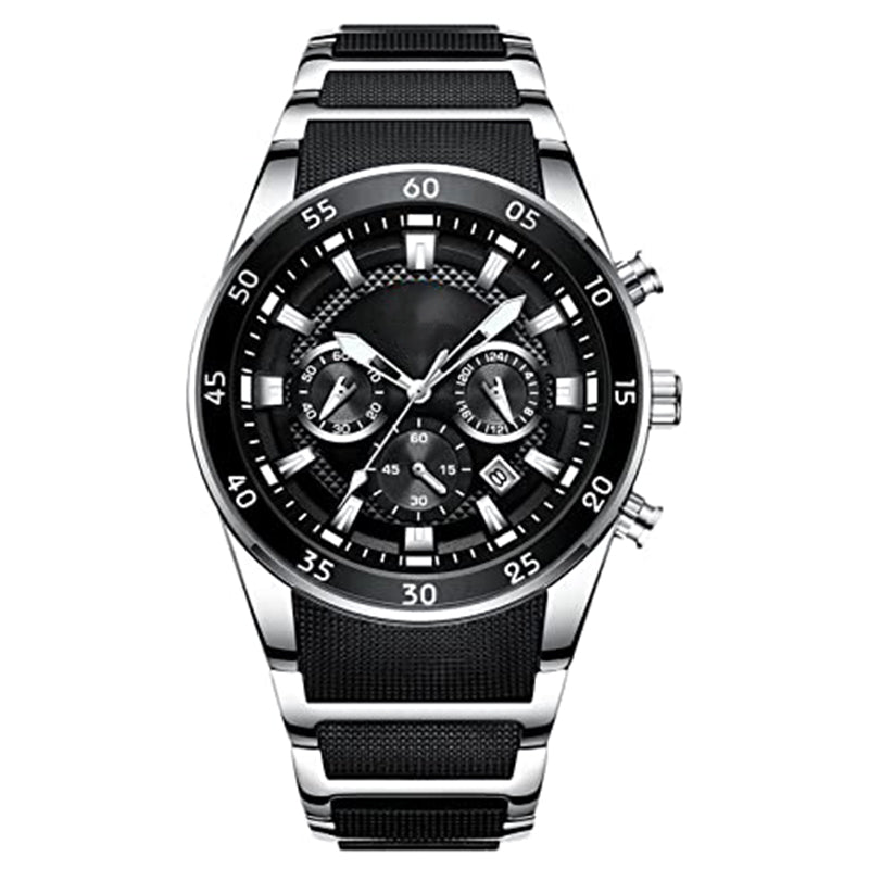 Orologio multifunzionale da uomo con movimento impermeabile